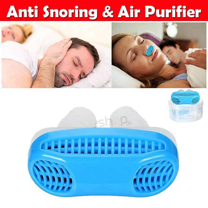 New 2 in 1 Nasal Anti Snoring and Air Purifier Sleep Tool
