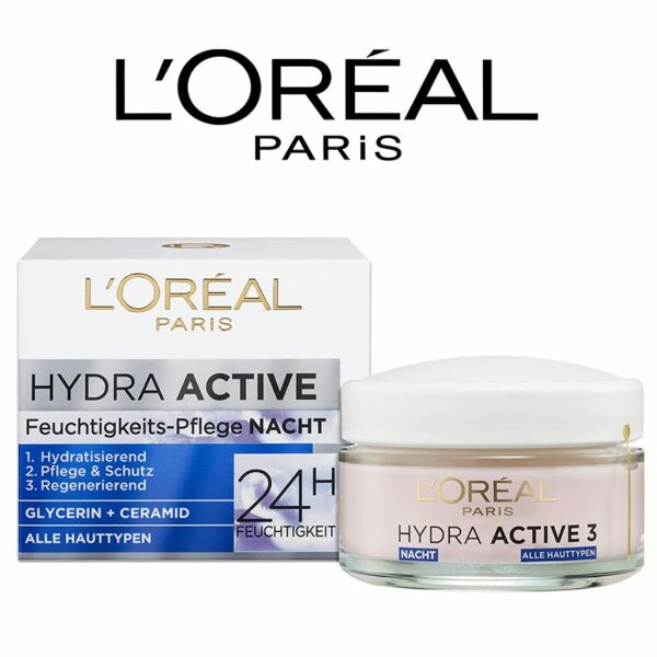 LOréal Paris Hydra Active 3 Night Cream 50 ml