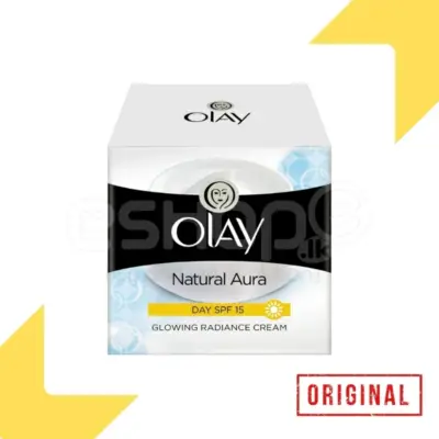 Online Shopping Sri Lanka | eshop Buy & Sell | eshop.lk 51 Olay Natural Aura Fairness Cream SPF 15 Reduce Dark Spots & Sun Damage