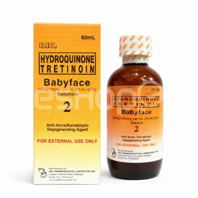 Rdl Hydroquinone Tretinoin Baby Face Solution 2