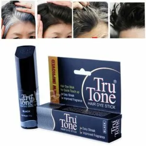 New Tru Tone Black Hair Dye Stick 7.5g
