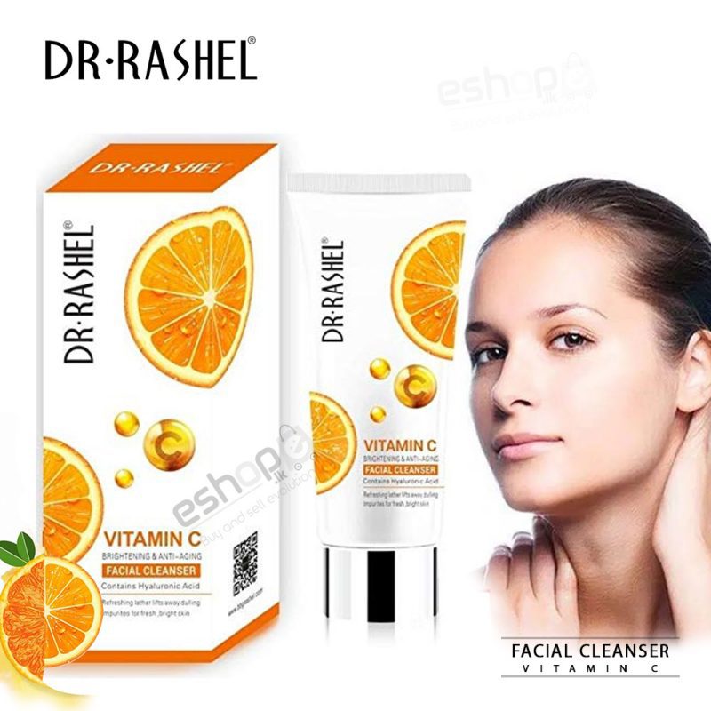 New DR.RASHEL Vitamin C Brightening Facial Cleanser 80g