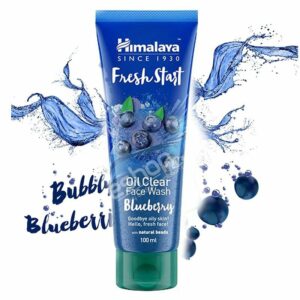 Bazar Ghore Himalaya Fresh Srart Blueberry Oil Clear Face Wash 100ml