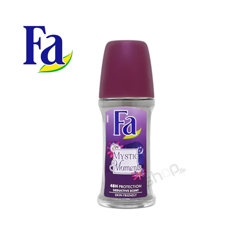 New Fa Mystic Moment Roll On For Women 50ml Deodorant ​48H Roll-On Fragrances 100% Original