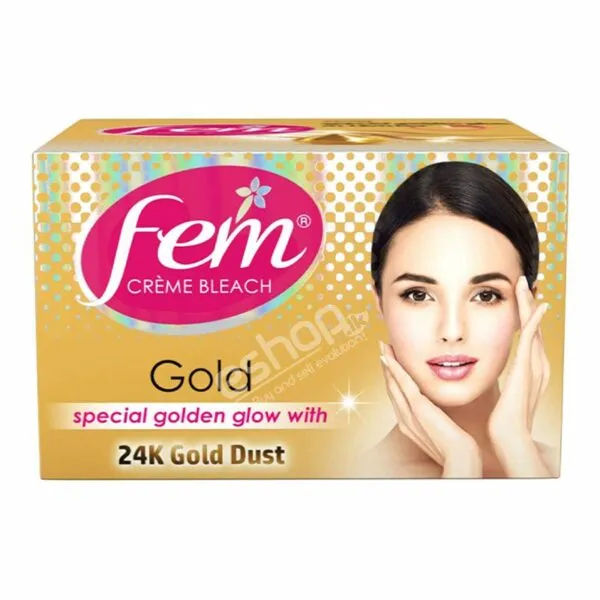New Fem Golden Glow Cream with 24K Gold Dust