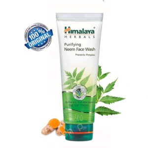 New Himalaya Purifying Neem + Turmeric Pimple Prevent Face Wash - 100ml