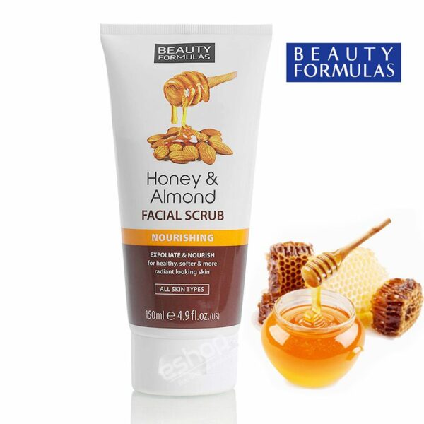 Beauty Formulas Honey and Almond Facial Scrub 150Ml