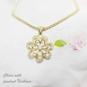 Gold Plated Chain with Pendant