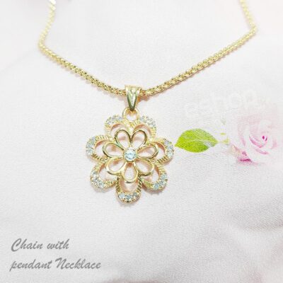 Gold Plated Chain with Pendant