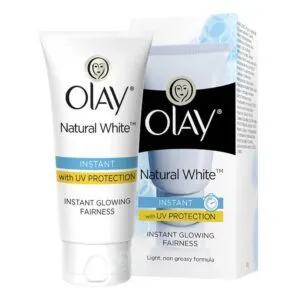 Original Olay Natural White Light Instant Glowing Fairness Cream, 40g