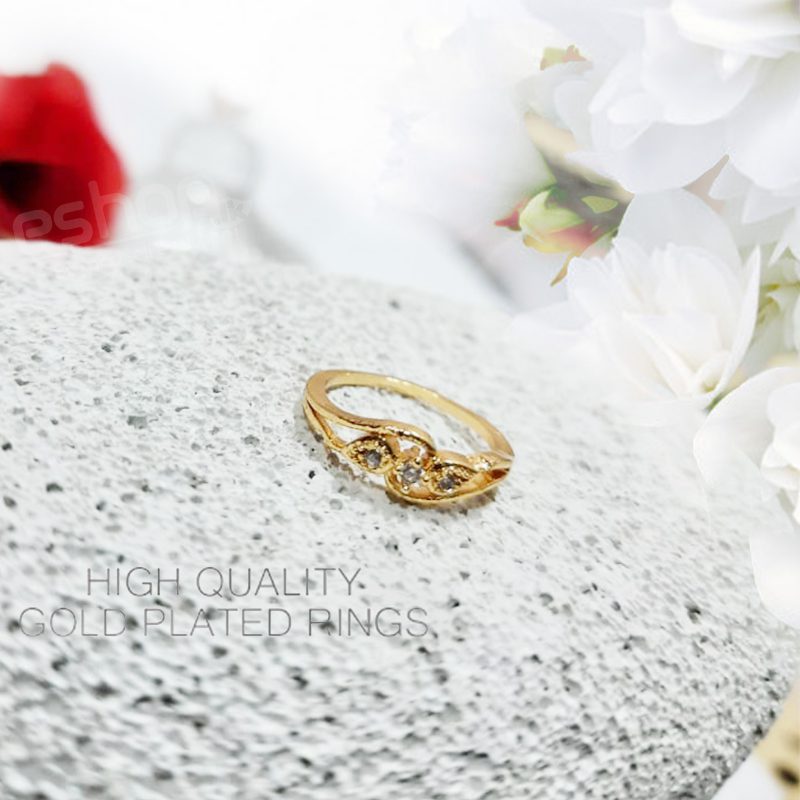 Gold Plated Ladies Stylish Ring