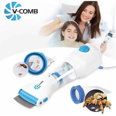 Online Shopping Sri Lanka | eshop Buy & Sell | eshop.lk 57 New V- Comb Automatic Head Lice/ Dandruff Eliminator Vacuum Comb