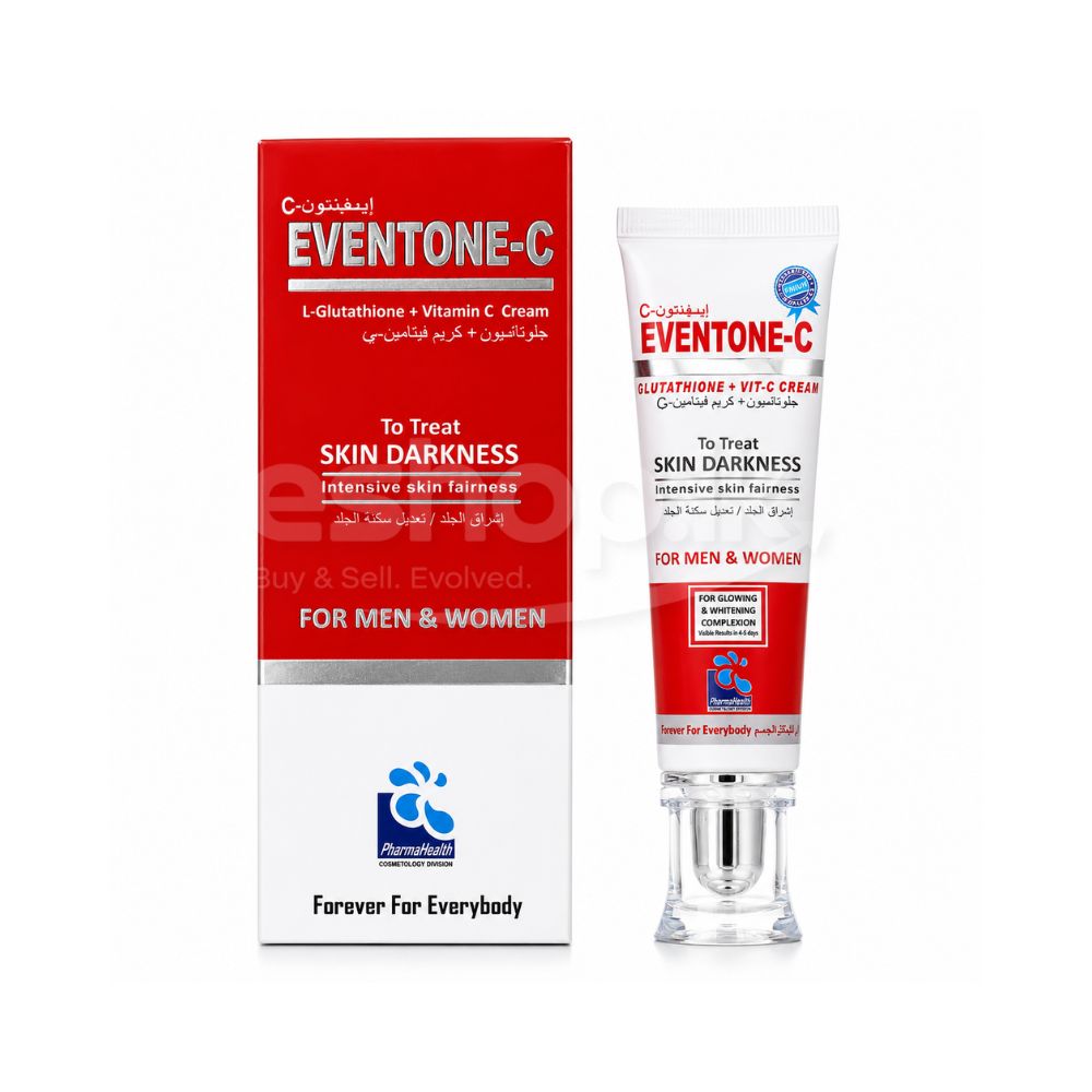 Eventone C L-Glutathione & Vitamin C Cream for Skin Darkness – 30g 1 Eventone C Cream