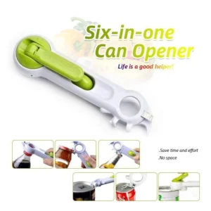 New 6 in 1 Multi Use Opener Safe, Comfortable & Easy to Use