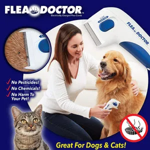 New Electronic Flea Doctor Lice Removing Comb for Dogs and cats