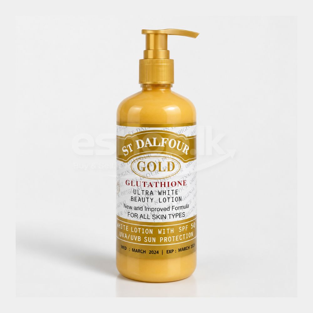 St. Dalfour Gold Glutathione Whitening Lotion 1 St. Dalfour Gold Glutathione Whitening Lotion