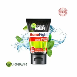 Garnier Men Acno Fighter Anti-Acne Scrub In Foam
