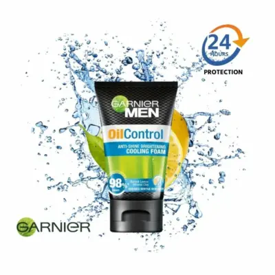 Online Shopping Sri Lanka | eshop Buy & Sell | eshop.lk 48 Garnier Men Oil Control Anti-Shine Brightening Cooling Foam Face Wash