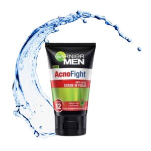 Garnier Men Acno Fighter Anti-Acne Scrub In Foam