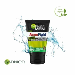 Garnier Men Acno Fight Anti-Bacterial Brightening Foam Face Wash