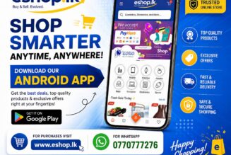 Download the eshop.lk App – Exclusive Offers, Fast Shopping & Trusted by Thousands