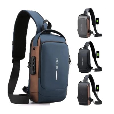 Crossbody Bag Anti-Theft and Multi-Functional Waterproof Back Pack