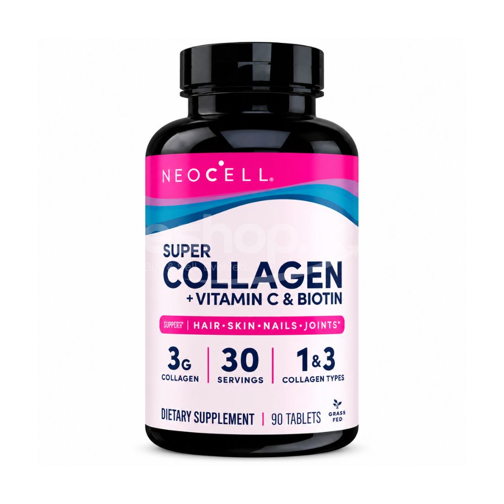 NEOCELL Super Collagen with Vitamin C and Biotin Dietary Supplement 90 Tablets 1 Neocell Super Collagen Vitamin C and Biotin