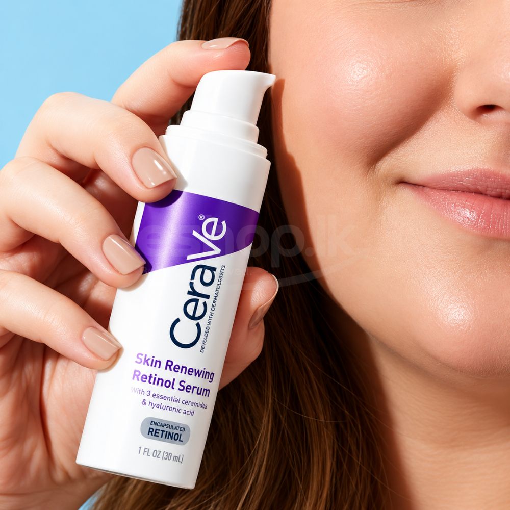 CeraVe Skin Renewing Retinol Face Serum with Ceramides and Hyaluronic Acid 30ml 2 CeraVe Skin Renewing Retinol Face Serum with Ceramides and Hyaluronic Acid 30ml - Image 2