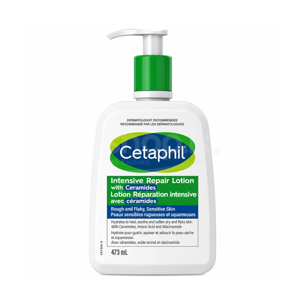 Cetaphil Intensive Repair Lotion with Ceramides and Niacinamide for Dry Skin 473ml 1 Cetaphil Intensive Repair Lotion