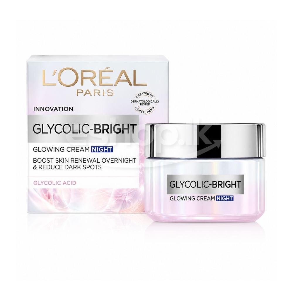 Hot Sale Products Sri Lanka | eshop.lk 8 Loreal Glycolic Bright Glowing Night Cream