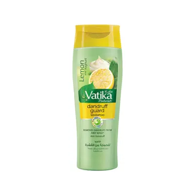 Vatika Dandruff Guard Shampoo with Lemon and Yoghurt - 400ml