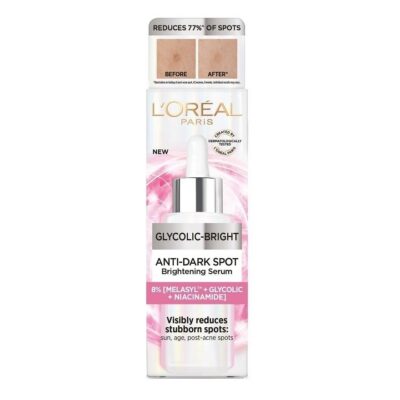 Online Shopping Sri Lanka | eshop Buy & Sell | eshop.lk 20 L'Oreal Paris Dark Spot Glycolic Acid Brightening Serum with 8% Melasyl - 30ml