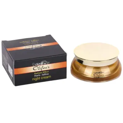 Online Shopping Sri Lanka | eshop Buy & Sell | eshop.lk 62 OLIFAIR Night Cream Effect Pearls Saffron – 25ml