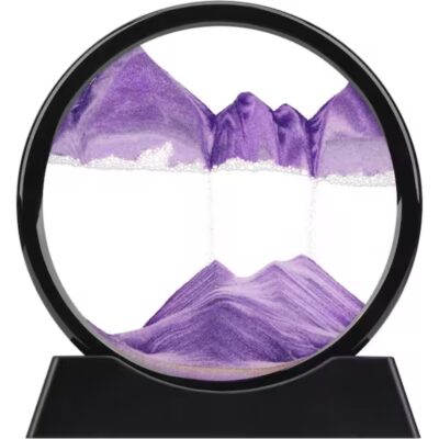 Moving Sand Decorator Ornament 3D flowing sand art frame