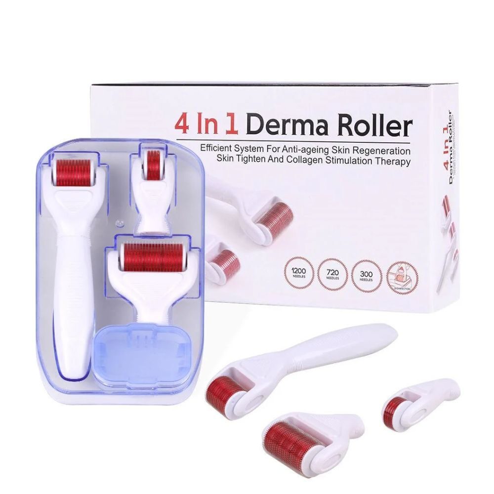 Skin Care 4 in 1 Derma Roller Set Sri Lanka