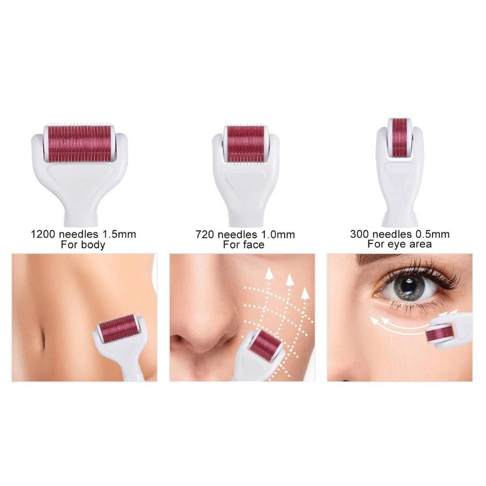 Skin Care 4 in 1 Derma Roller Set Sri Lanka | Microneedling Kit | eshop.lk 2 Skin Care 4 in 1 Derma Roller Set Sri Lanka | Microneedling Kit | eshop.lk - Image 2