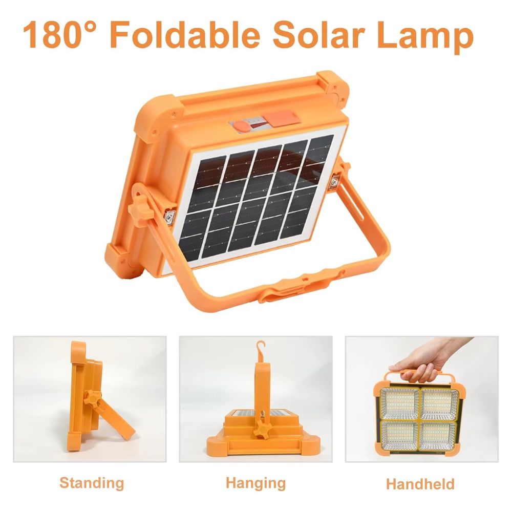Solar Panel LED Flood Light 100W Sri Lanka | Outdoor Solar Security Light | eshop.lk 4 Solar LED Light