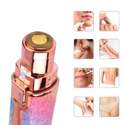 Online Shopping Sri Lanka | eshop Buy & Sell | eshop.lk 59 Women using 2 in 1 facial hair remover for smooth skin
