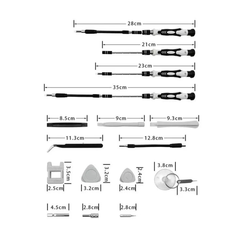 117 in 1 Screwdriver Set Multi-Functional Magnetic Precision 2 117 in 1 Screwdriver Set Multi-Functional Magnetic Precision