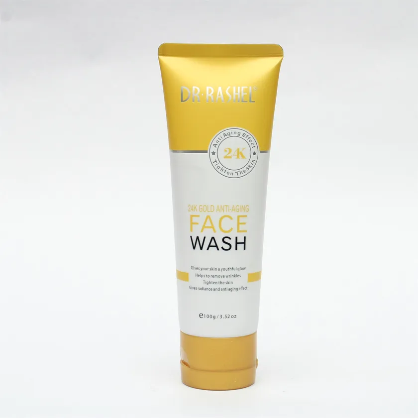 Dr. Rashel- 24K Gold Anti-Aging Face Wash - 100g 2 Dr. Rashel- 24K Gold Anti-Aging Face Wash - 100g - Image 2