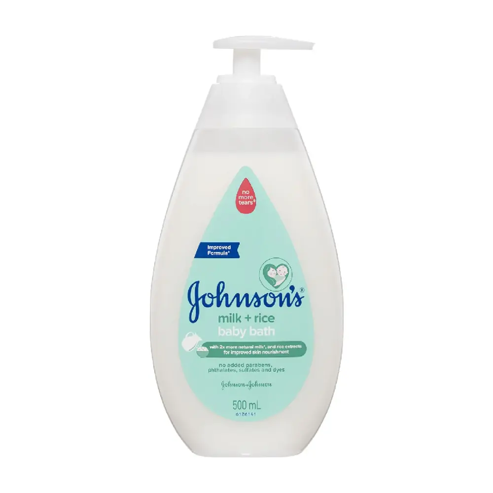 Johnson's Baby Milk +Rice Baby Bath 500ml