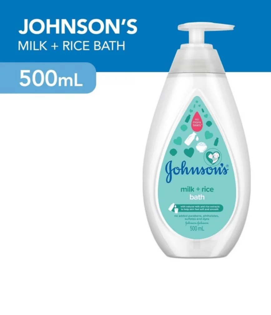 Johnson's Baby Milk +Rice Baby Bath 500ml 2 Johnson's Baby Milk +Rice Baby Bath 500ml - Image 2