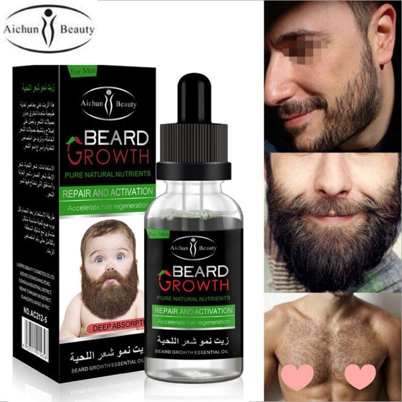 Aichun Beauty Beard Growth Oil with Natural Nutrients for Thicker Beard 2 Aichun Beauty Beard Growth Oil with Natural Nutrients for Thicker Beard - Image 2