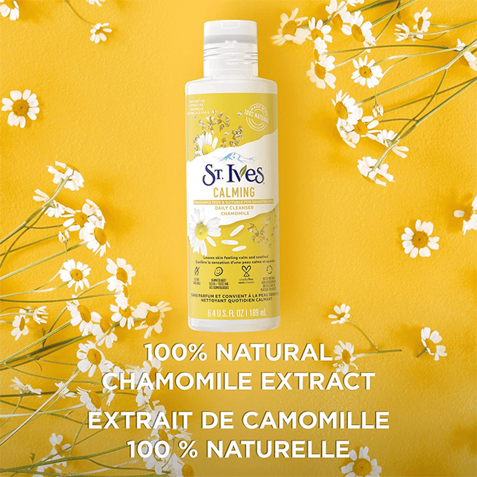 St. Ives Soothing Facial Cleanser Chamomile - 200ml 2 St. Ives Soothing Facial Cleanser Chamomile - 200ml - Image 2