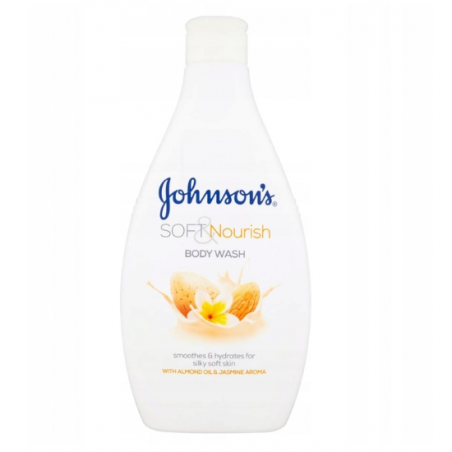 Johnson's Softening & Nourishing Body Wash With Almond Oil & Jasmine Aroma 750ml Johnson's