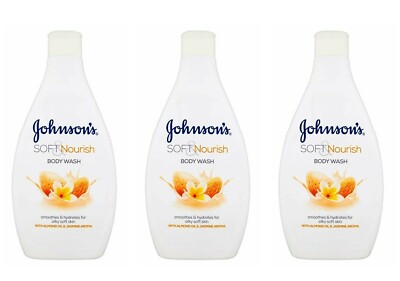 Johnson's Softening & Nourishing Body Wash With Almond Oil & Jasmine Aroma 750ml Johnson's 3 Johnson's Softening & Nourishing Body Wash With Almond Oil & Jasmine Aroma 750ml Johnson's - Image 3
