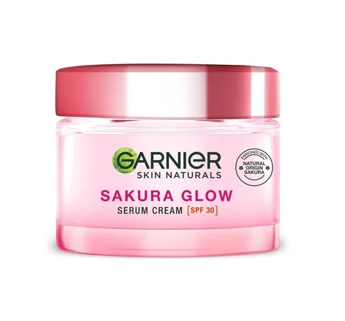 Garnier Sakura Glow Day Cream with SPF30 – 50ml 3 Garnier Sakura Glow Day Cream with SPF30 – 50ml - Image 3