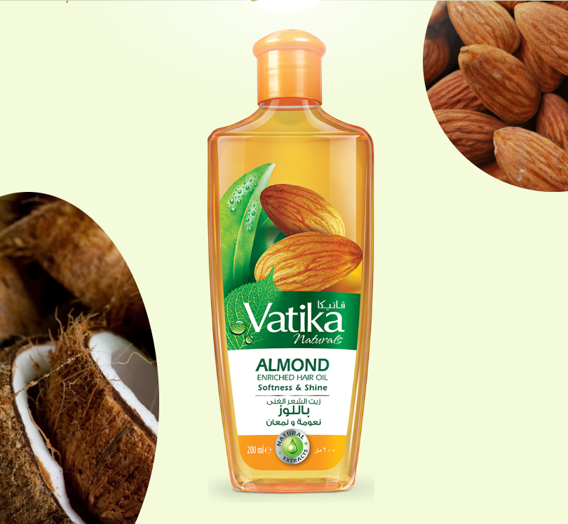 Vatika Almond Enriched Hair Oil - 200ml 2 Vatika Almond Enriched Hair Oil - 200ml - Image 2