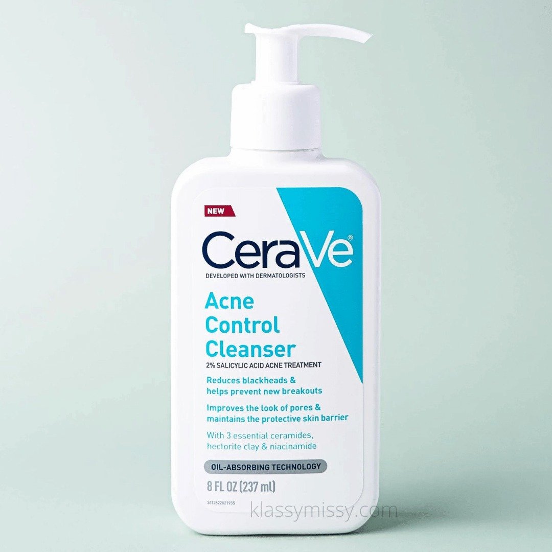 Cerave Acne Control Cleanser with Salicylic Acid - 236ml 1 Cerave Acne Control Cleanser with Salicylic Acid - 236ml