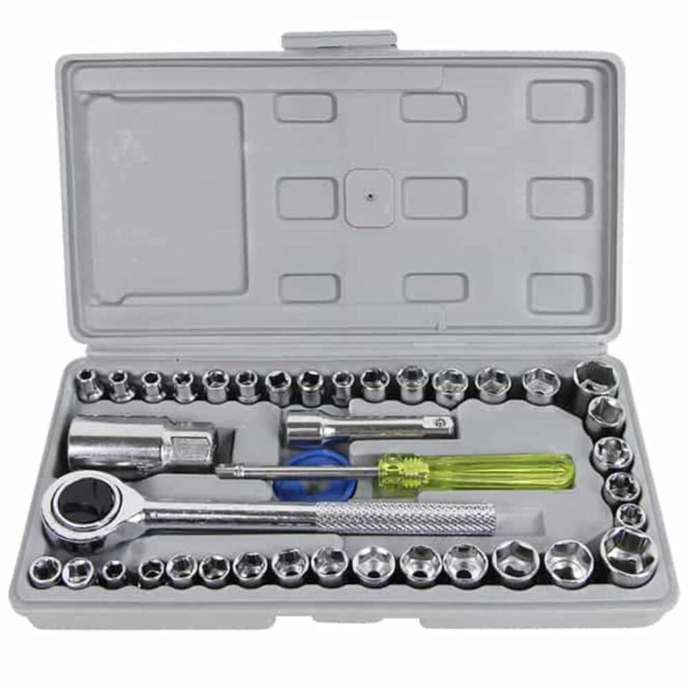 40 Pcs Combination Socket Wrench Set Sri Lanka